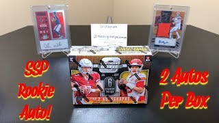 2018 Panini Contenders Optic Football Hobby Box Break - SSP Rookie Auto!