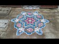 masi madham special kolam 13*7 flower kolam muggulu rangoli easy kolam s2 58