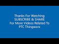 ptc thingworx quick start create master screen menu items in master screen ptc thingworx