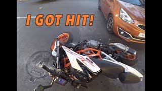 GakiMoto 128: I got bumped on #21, my KTM Duke 390