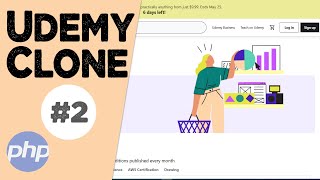 #02 Adding template files | Udemy clone from scratch in php | Quick programming tutorial