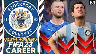 SHOCKING FORM! | FIFA 23 YOUTH ACADEMY CAREER MODE | STOCKPORT (EP 3)