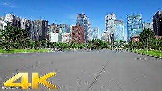 Walking around Imperial palace plaza, Tokyo - Long Take【東京・皇居前広場】 4K