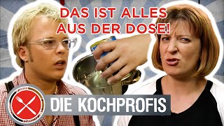 Sie bricht zusammen! - Notfall aus der Dose! | Die Kochprofis - Einsatz am Herd