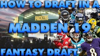 How to Draft The Perfect Team In A Fantasy Draft 2.0 Franchise! Madden 19 Fantasy Draft Tutorial