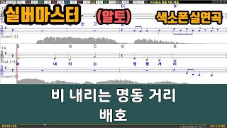 [은성 반주기] 비내리는명동거리 - 배호