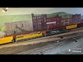 lots of model trains at blissfield model railroad club 1 21 24