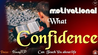 What CONFIDENCE can Teach About Life...............................Inspirational #confidence,