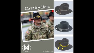 How to put an Acorn Band in a men's Cavalry Hat by Miller. #cavalry #military #cowboyhat