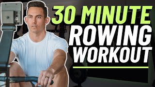 CALORIE BURNING 30 Minute Rowing Workout! Easy Way to Understand Damper