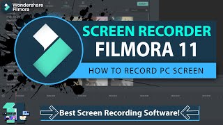 FILMORA 11 | RECORD PC SCREEN IN HIGH QUALITY USING FILMORA