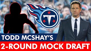 Titans Mock Draft By Todd McShay: Tennessee Drafts Jaxon Smith-Njigba & Drew Sanders | Titans News