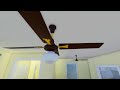 CEILING FANS IN NEW HOUSE: Ventiladores de Teto e Ar Condicionado da Casa Nova