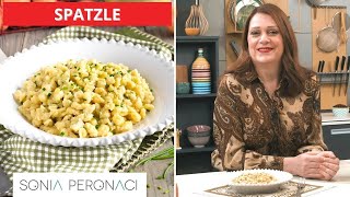 SPATZLE, Tyrolean dumplings, traditional recipe, Sonia Peronaci