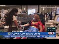 Comic-Con Blood Drive Underway