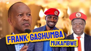 Frank gashumba mukambwe atabukide bobi wine ne kibiina kya Nup kyona 😂😂