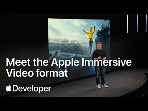 Meet The Apple Immersive Video Format Meet With Apple Transcript
