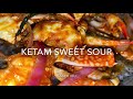 Ketam Sweet Sour Paling Simple!