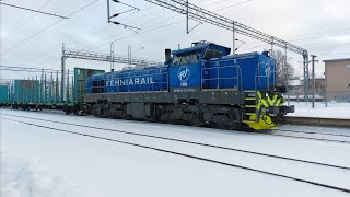 Fenniarailin juna Haapamäelle 7.2.2023