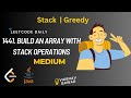 1441.  Build an Array With Stack Operations  | Java | Interview Prep