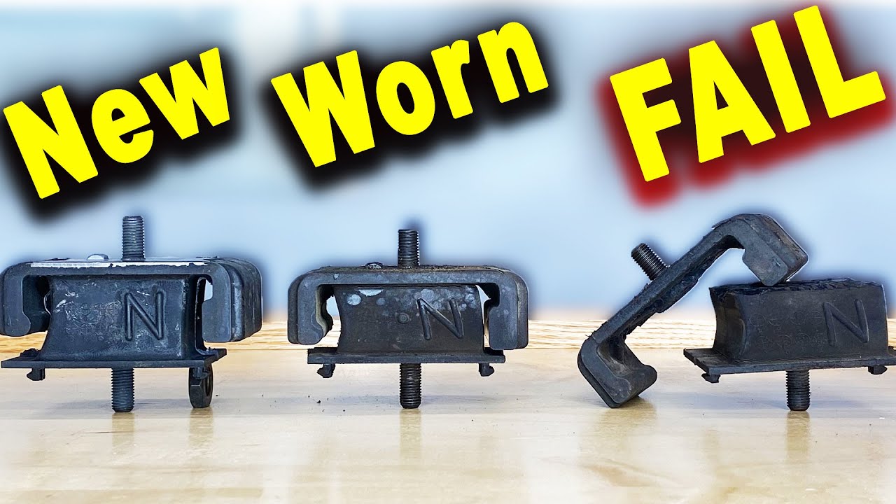 How To Check And Replace A Bad Engine Mount Youtube