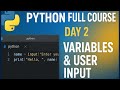 Python Variables and Data Types Explained | Python Programming Day 2