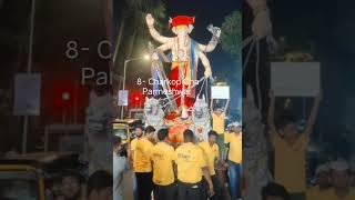 Top 10 Famous Ganpati in Mumbai 2025 😍💖 #viralshorts #trendingshorts #shorts