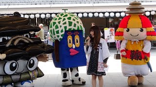 【4K】ありさお姉さんのためにきくちくんがやってきた！平成最後の「ころまるち」ステージ は感動がいっぱい! ＠城彩苑20190330