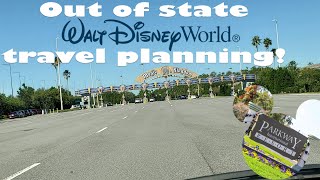 Out of state Walt Disney World Travel planning!  Featuring Parkway International Hotel!