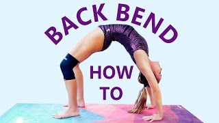 Gymnastics At Home: Backbend Challenge! Flexibility Workout & Stretches, How to do a Back Bend!