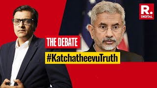 Arnab's Debate: Did Congress Give Away A Part Of India? | The Katchatheevu Row
