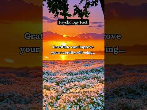 Gratitude Boosts Happiness Psychology Quotes ️Motivational Quotes #shorts #quotes #success