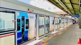 코레일 1호선 신창행 진위역 진입,발차 / Korail Line1. Jinwi station