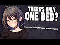 Sharing a bed with your crush [F4A] [F4M] {Girlfriend ASMR}