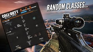 Black Ops 2 Random Class Generator Challenge...