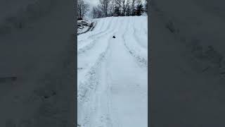 Snow Tubing ❄️#shorts #youtubeshorts #boston #newengland #massachusetts #usa #littleton #snowtubing