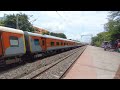 high speed colourful wap7 pulled kolkata madar junction express