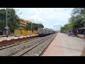 high speed colourful wap7 pulled kolkata madar junction express