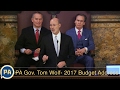 Pennsylvania Governor Tom Wolf Delivers the 2017 Budget Address