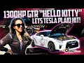 JOTECH MOTORSPORTS 1300HP GTR LETS TESLA PLAID HIT (THE BIG SHOWDOWN 3)