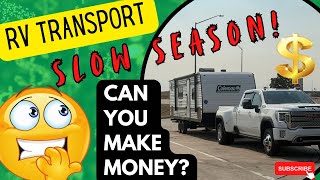 Can You REALLY Make Money as an RV Transporter in the Slow Season?