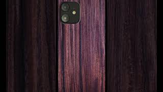 Wooden phone case for iPhone 12