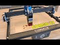 Comgo Z1 10W laser engraver by Comgrow - unboxing, assembling, test engravings and cuttings