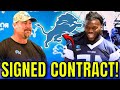 DAN ANNOUNCES! WELCOME TO LIONS MALIK JEFFERSON! DETROIT LIONS NEWS