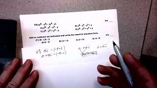 College Algebra Final Exam Review Problem 21