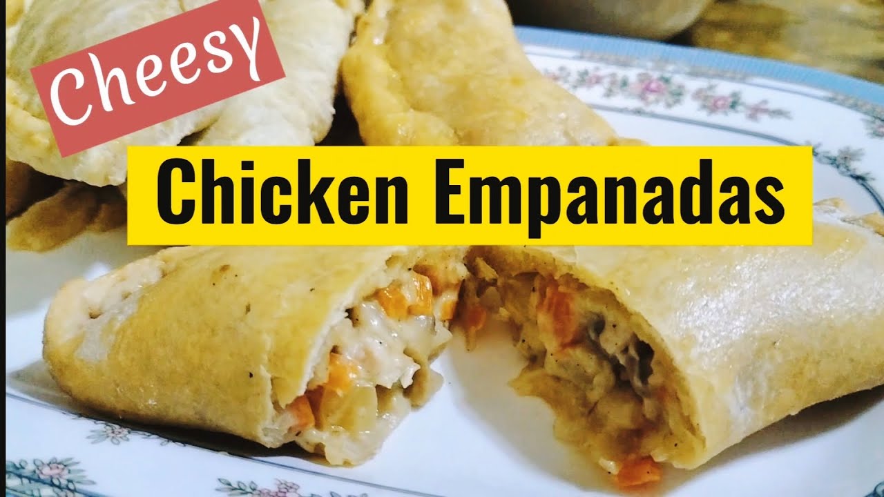 Creamy And Cheesy Chicken Empanadas Youtube