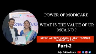 Power of MODICARE | Lead by Example | Commitment| part 2 | Sharings/Learnings by Mamatha DG training