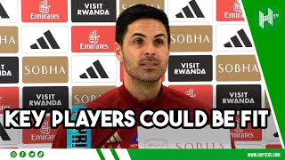 Gabriel, Saka & Martinelli HAVE NOT trained but GOOD chance they will be fit! | Mikel Arteta