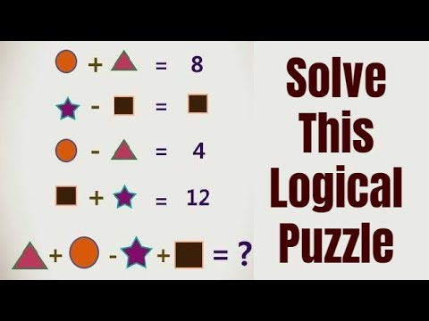 Solve This Logical Puzzle - Viral Maths - YouTube