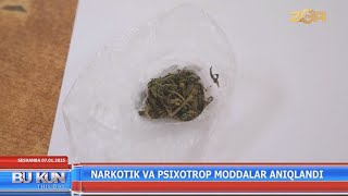 Narkotik va psixotrop moddalar aniqlandi (Navoiy)